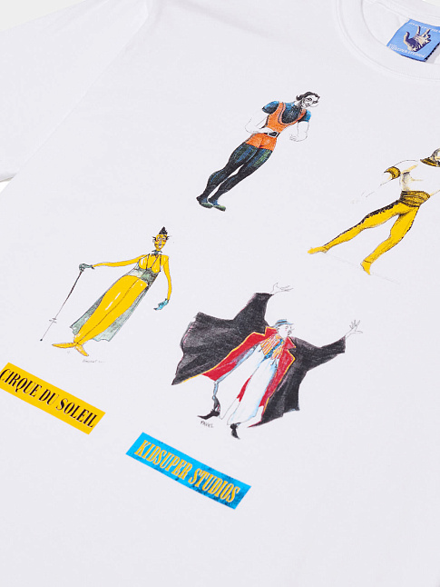 Футболка CIRQUE DU SOLEI FIGURES (размер L, цвет Белый)