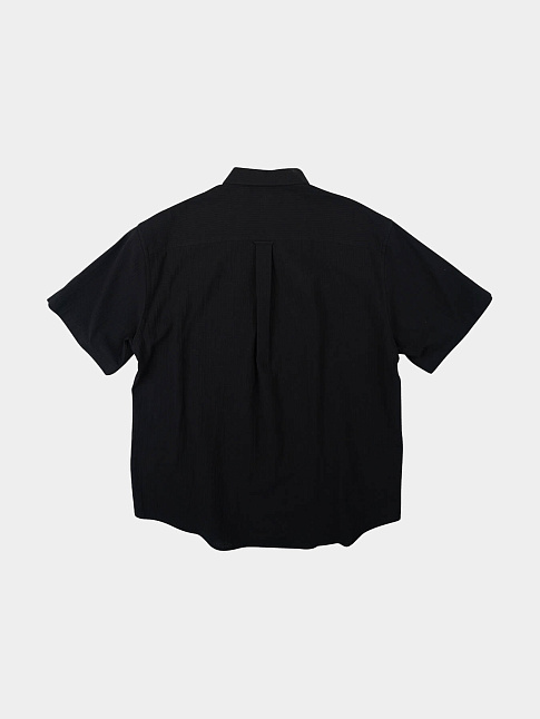 Рубашка OG DOBBY WEAVE SEERSUCKER HALF (размер XL, цвет Черный)