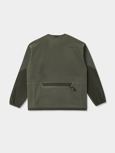 Свитшот GRID FLEECE (размер L, цвет Зеленый)