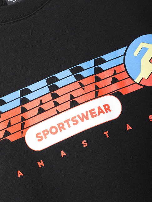 Свитшот CITEE SPORTS (размер XL, цвет Черный)