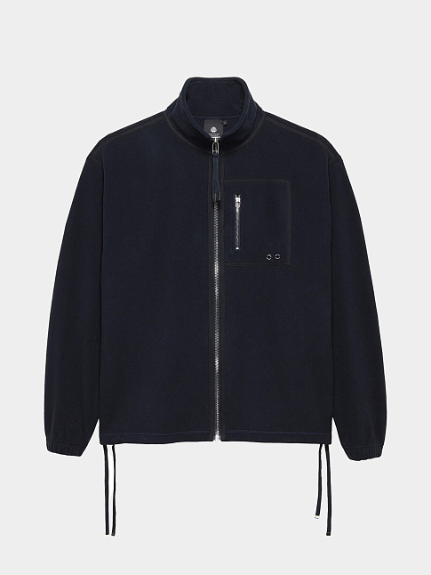 Куртка FLEECE ZIP-UP (размер XL, цвет Темно-синий)