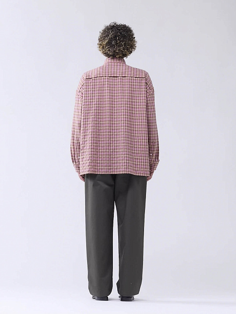 Рубашка RAW EDGE FLUID (размер M, цвет Красный)