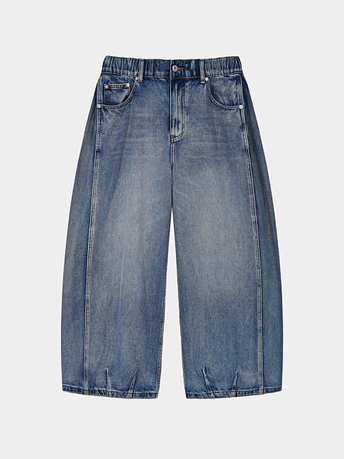 Джинсы SIDE PANEL BALLOON (размер L, цвет Голубой)