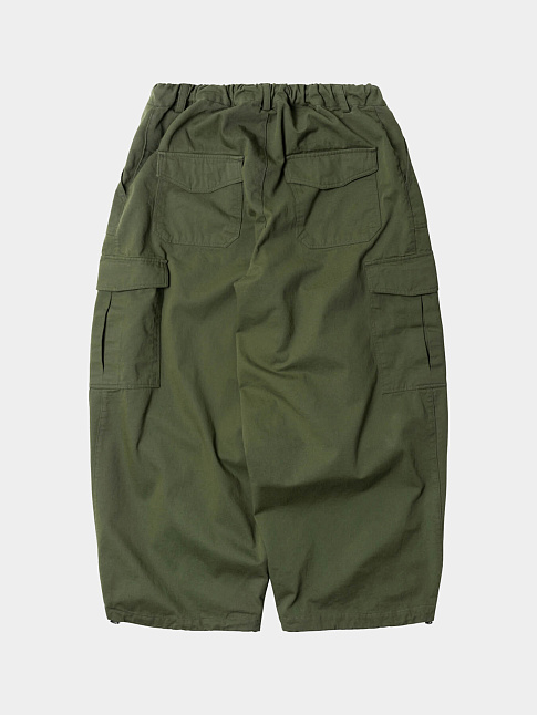 Брюки TWILL CARGO BALLOON (размер XXL, цвет Зеленый)