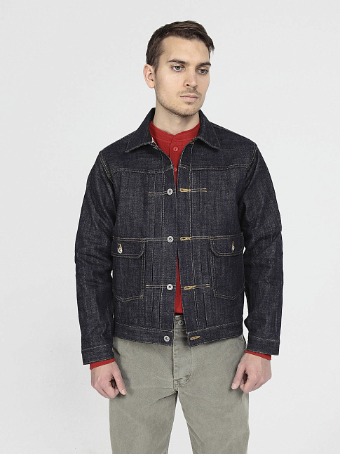Куртка J-04-S-OW RANCH SELVEDGE (размер M, цвет Синий)