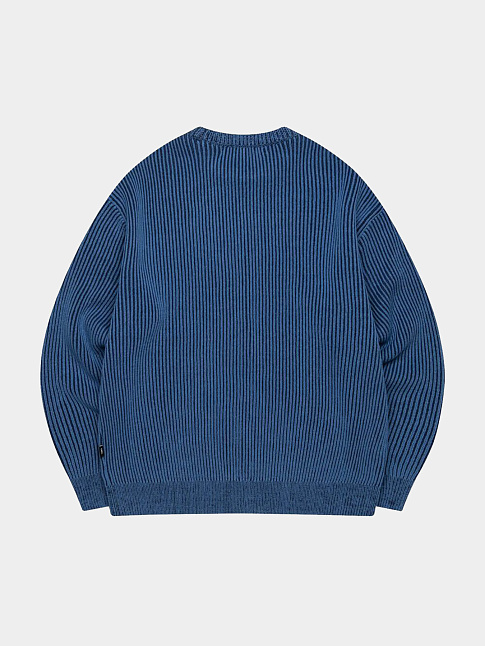 Свитер MICRO BOX TWO TONE (размер M, цвет Голубой)