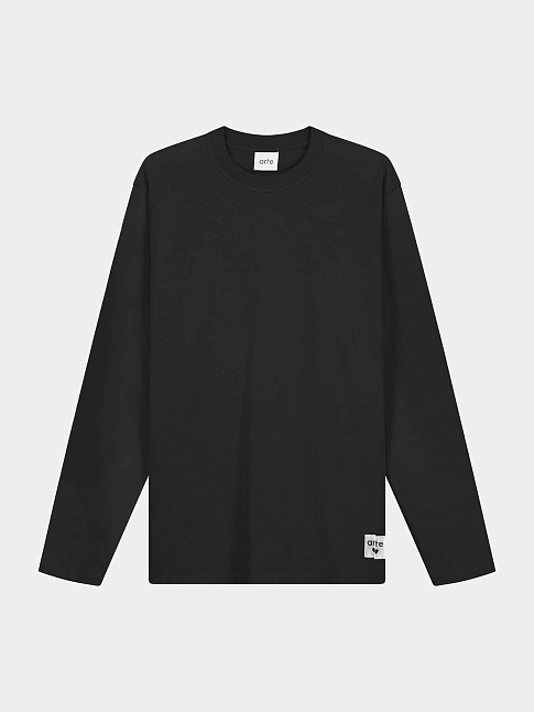 Лонгслив REVERSIBLE LABEL (размер M, цвет Черный)