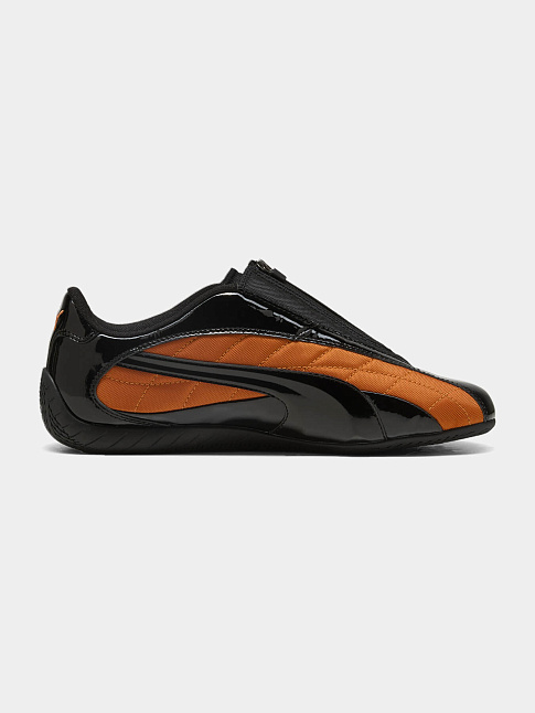 Кроссовки SPEEDCAT PLUS ZIP (размер 42 1/2, цвет Черный-Оранжевый)
