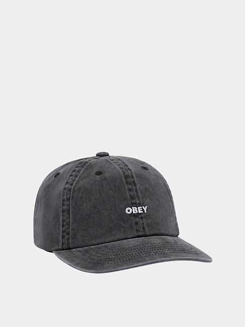 Кепка PIGMENT OBEY BOLD 6 PANEL (размер one size, цвет Черный)