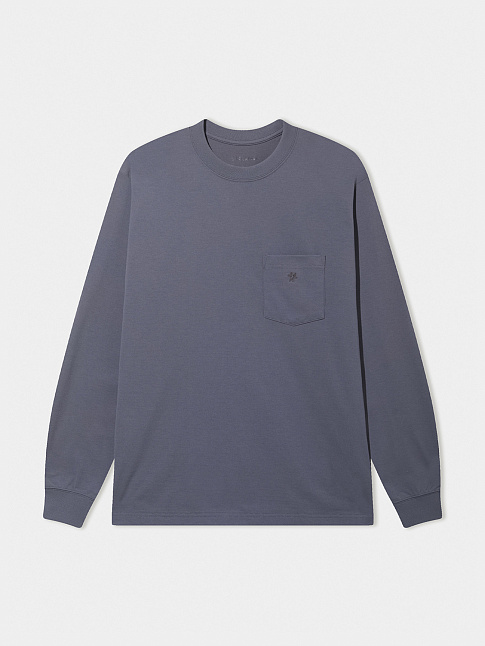 Лонгслив OVERSIZED POCKET (размер M, цвет Темно-серый)