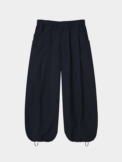 Брюки DECENT POCKET DEEP TUCK WIDE (размер one size, цвет Черный)