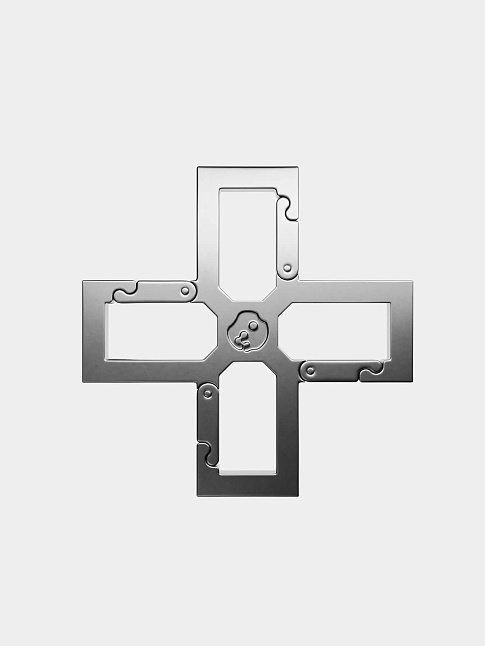 Карабин CROSS (размер one size, цвет Серый)