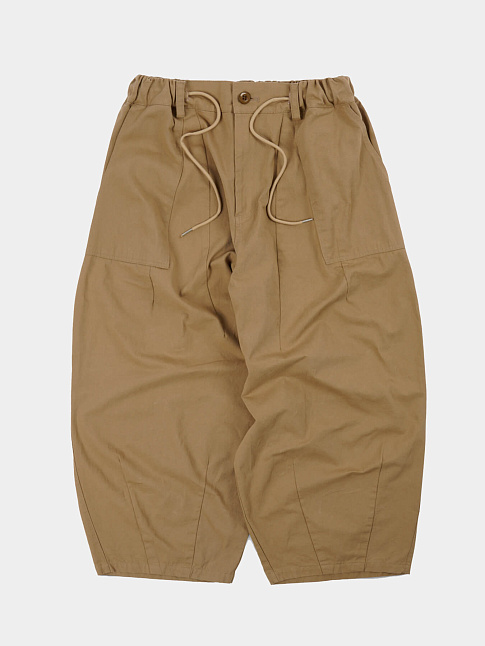 Брюки TWILL BALLOON (размер M, цвет Бежевый)