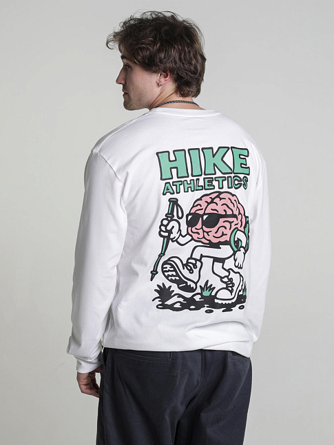 Лонгслив BRAINHIKE (размер S, цвет Белый)