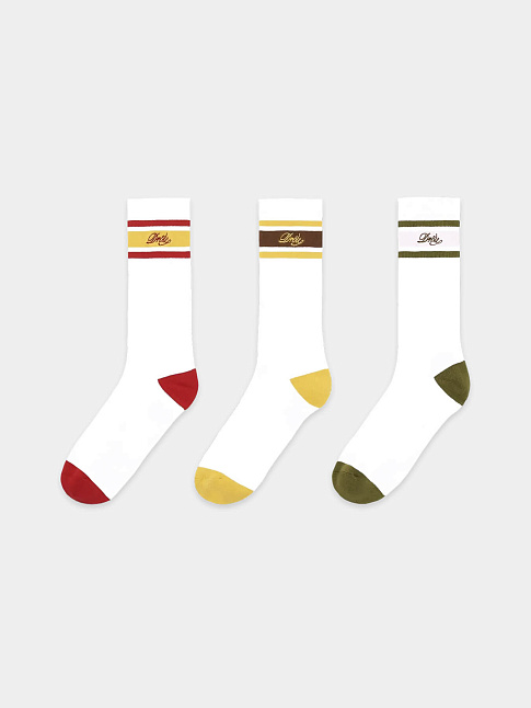 Комплект носков LA CHAUSSETTE DRÔLE RAYÉE (размер one size, цвет Разноцветный)