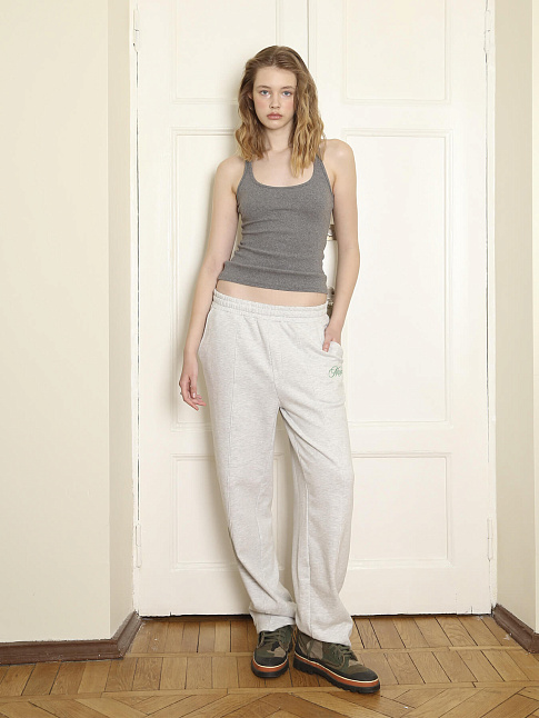 Брюки SOFT MELANGE (размер L, цвет Серый)