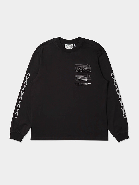 Лонгслив MAP PROJECTION (размер M, цвет Черный)