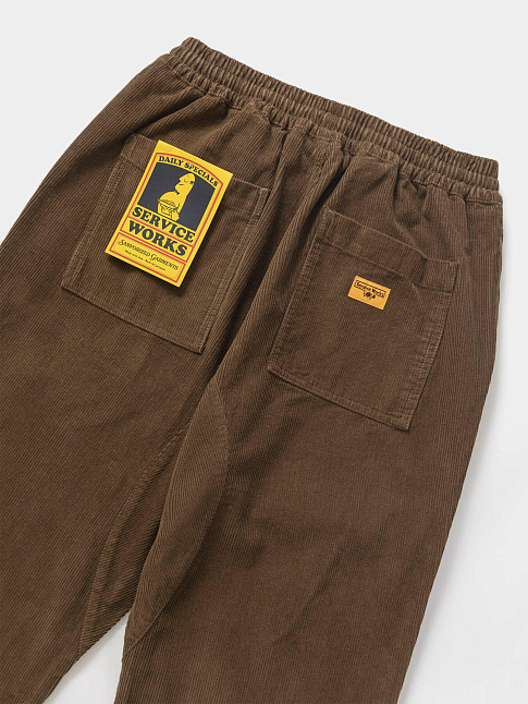 Брюки CORDUROY CHEF (размер XL, цвет Коричневый)