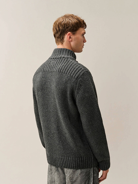 Свитер LAMBSWOOL LENS BUTTON (размер L, цвет 978)