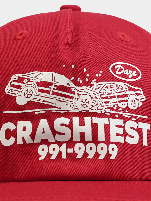 Кепка CRASHTEST (размер one size, цвет Красный)