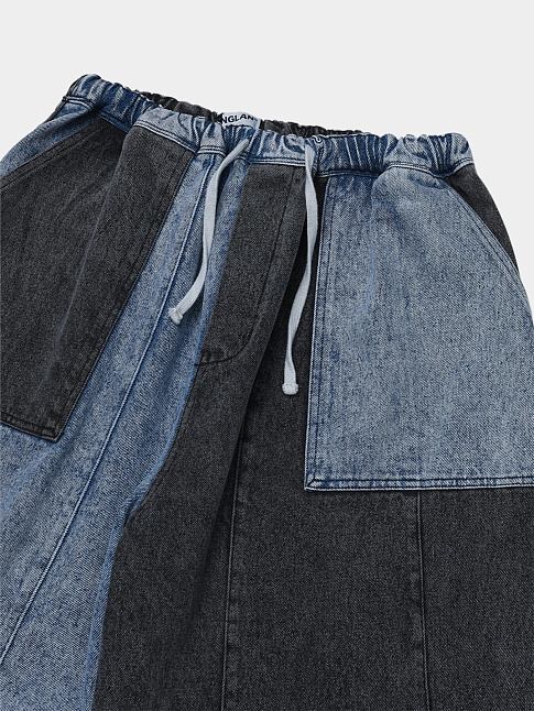 Джинсы MIX FATIGUE BALLOON (размер L, цвет Голубой-Cерый)