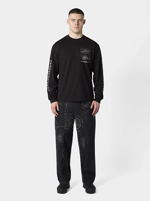 Лонгслив MAP PROJECTION (размер M, цвет Черный)