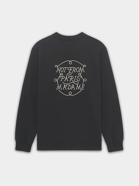 Свитшот SLOGAN TRESSES (размер XL, цвет Черный)