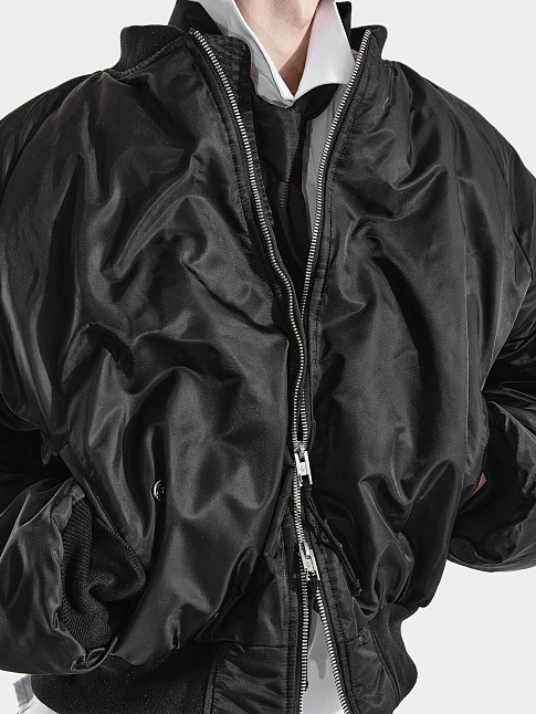 Бомбер ABC (размер XL, цвет Черный)