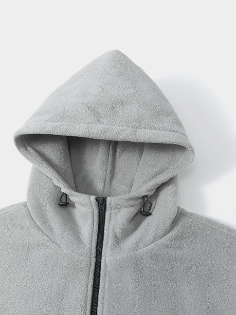 Худи LITTLE LAMB ZIP (размер XL, цвет Черный-Серый)