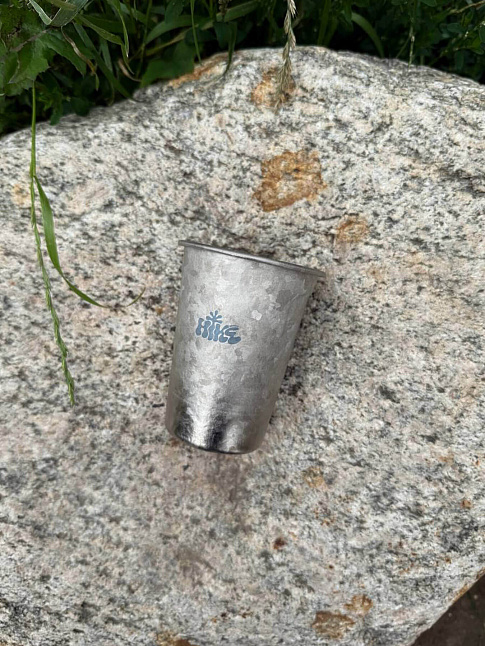 Титановый стакан 350мл (размер one size, цвет Серый)