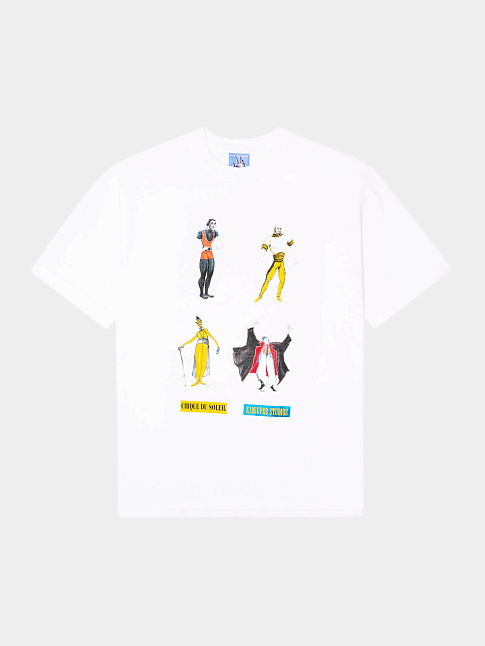 Футболка CIRQUE DU SOLEI FIGURES (размер XL, цвет Белый)