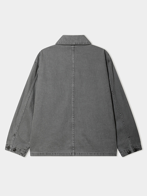 Куртка HEMP WASHED CHORE (размер S, цвет Черный)