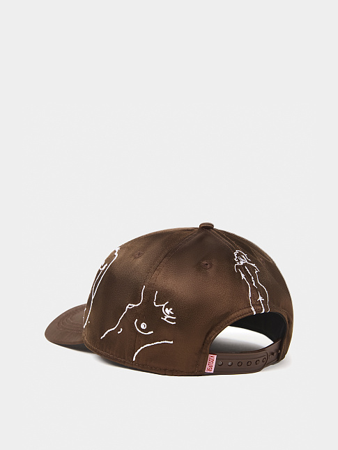 Кепка KS LA NYLON SNAPBACK (размер one size, цвет Коричневый)