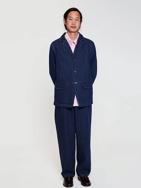 Пиджак Hewitt suit (размер XL, цвет RINSED DENIM)
