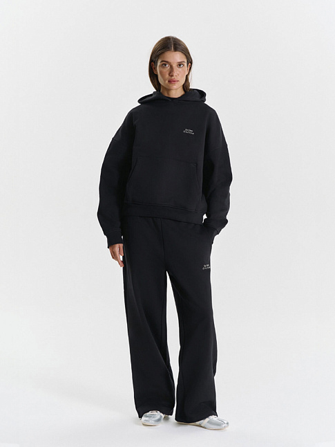 Худи LOGO DE BASE 01 (размер L, цвет Черный)