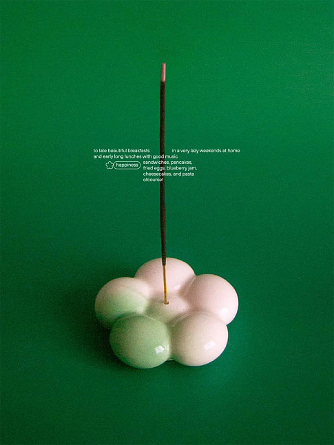 Подставка Цветок (размер one size, цвет Зеленый)