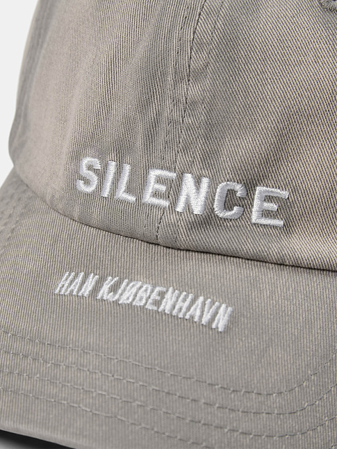 Кепка SILENCE LOGO BASEBALL (размер one size, цвет Серый)