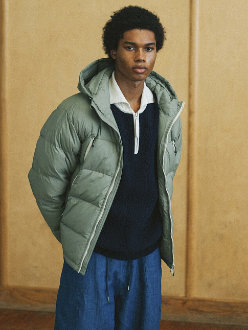 Пуховик ALTAVIA DOWN PARKA (размер XL, цвет Зеленый)