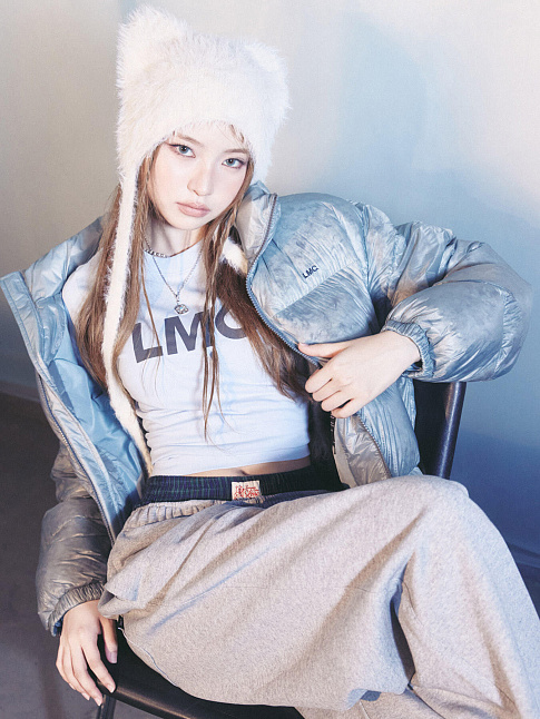 Пуховик SEETHROUGH OG PUFFER DUCK 24 (размер XL, цвет Серый)