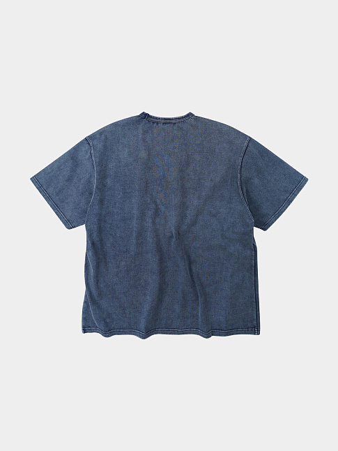 Футболка OG STONE WASHED POCKET (размер L, цвет Темно-синий)