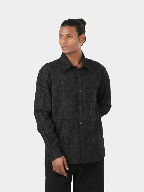 Рубашка LUIS (размер L, цвет Черный)