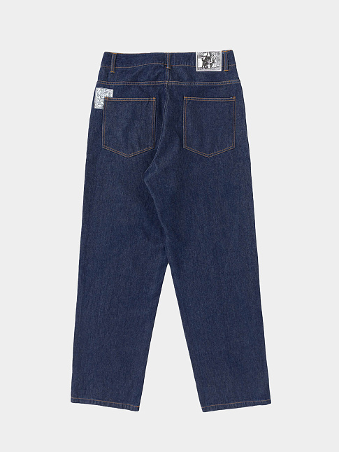 Джинсы HERETIC (размер M, цвет Синий)