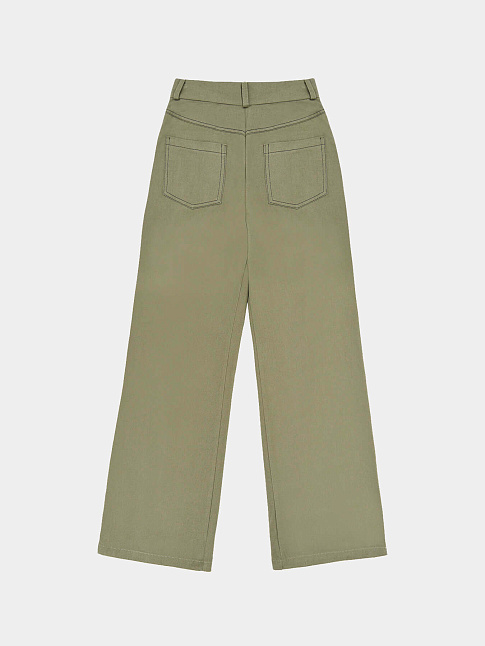 Брюки (размер L, цвет Зеленый)