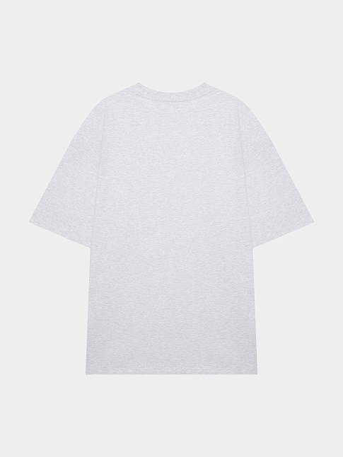 Футболка LOGO DE BASE 02 (размер L, цвет Серый)