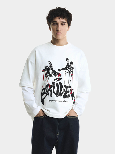 Футболка THEATRE DE MARIONNETTES (размер S, цвет Белый)