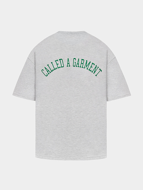 Футболка CLOVER COLLEGE (размер XL, цвет Серый)