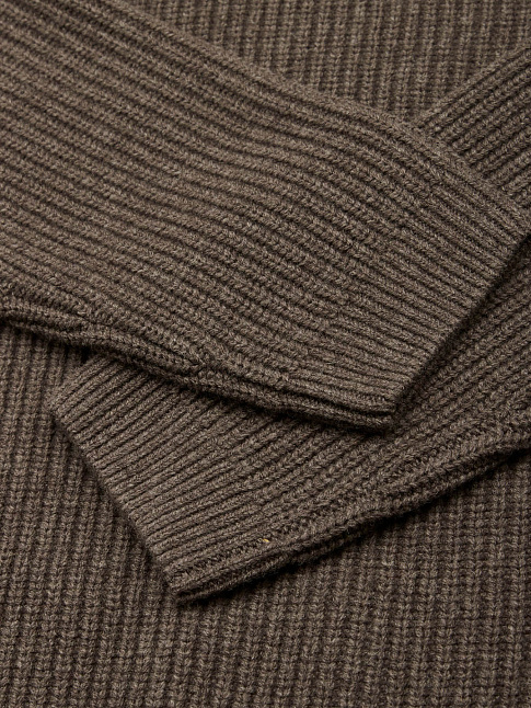 Свитер BOXY WOOL (размер S, цвет Коричневый)