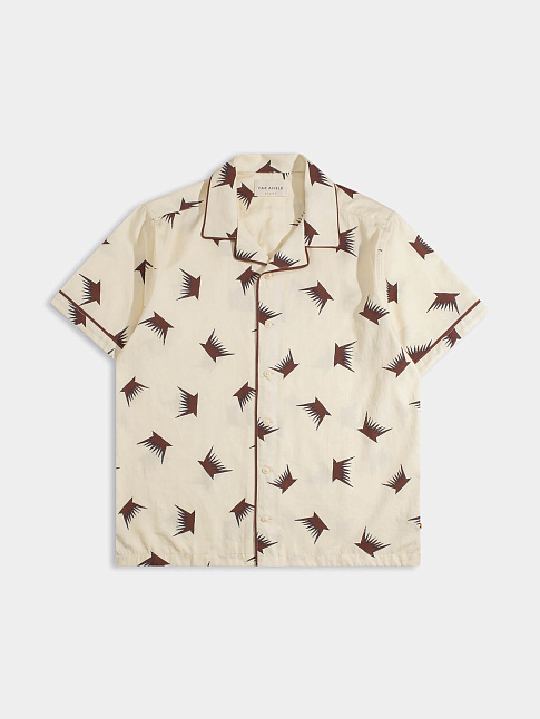 Рубашка STACHIO VULCANO PRINT (размер XXL, цвет Бежевый)