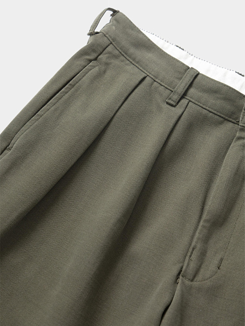 Брюки MOLESKIN PART TIMER (размер XL, цвет Зеленый)