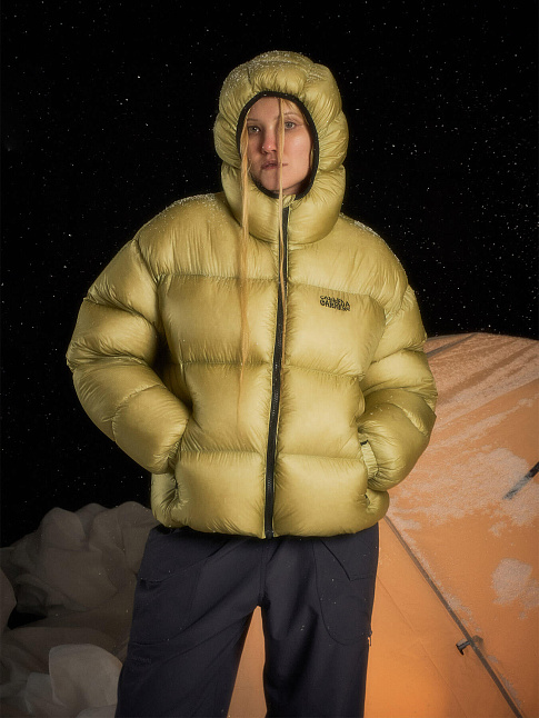 Пуховик PUFFER FISH (размер XL, цвет Желтый)